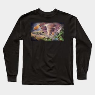 pink elephant Long Sleeve T-Shirt